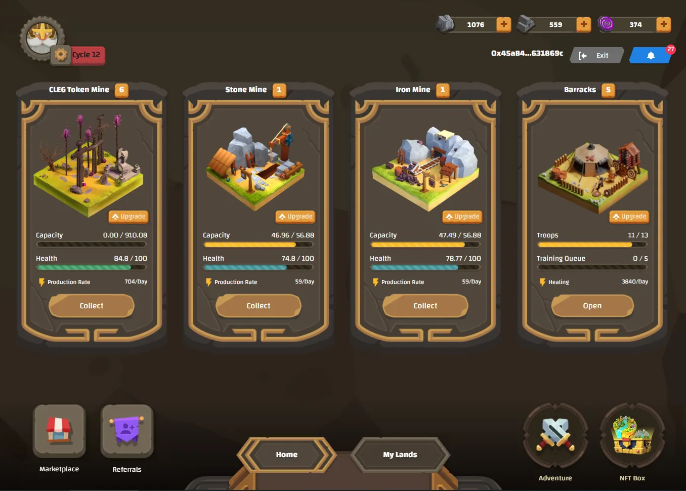 Chain of Legends NFT Game Overview – Clarnium Platform