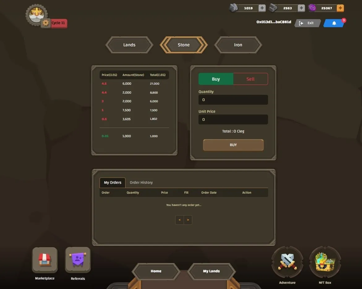 Chain of Legends NFT Game Overview – Clarnium Platform