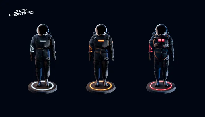 Variety of suits in the game