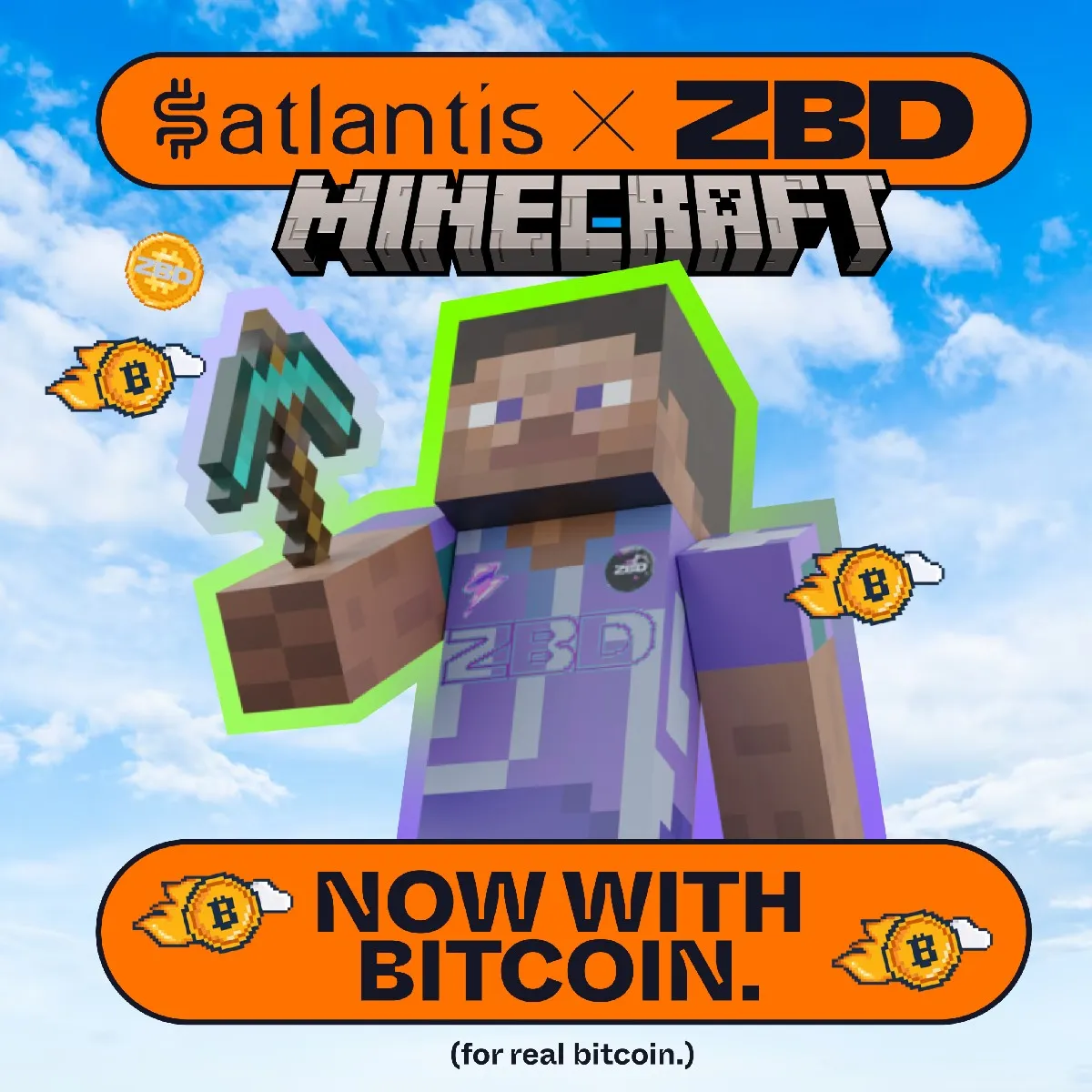 Minecraft allows players to earn Bitcoin. | Clarnium