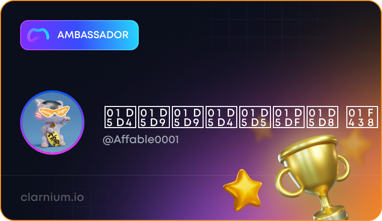 Ambassador user - 1495866633541279744