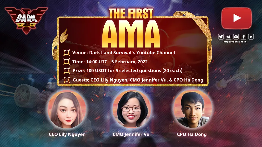 Dark Land Survival’s First AMA Recap (07.02.2022)