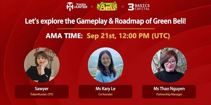 [RECAP] AMA Green Beli x Basics Capital — Let’s explore the Gameplay & Roadmap of Green Beli (21.11.21)