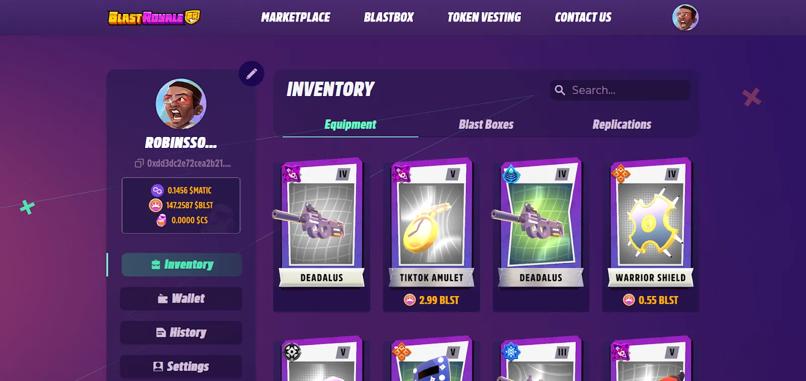 Blast Royale NFT Game Overview – Clarnium Platform